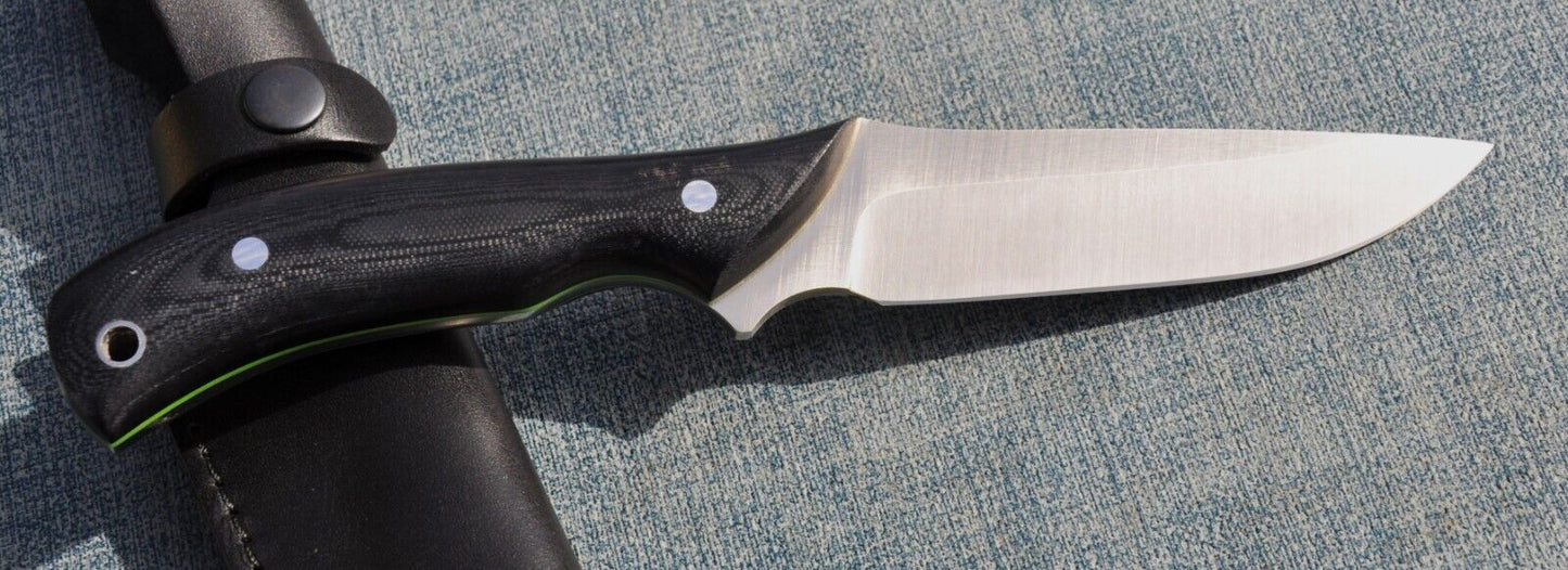 M390 Stahl Full Tang Outdoor Jagdmesser Yasniy Sokol Handarbeit
