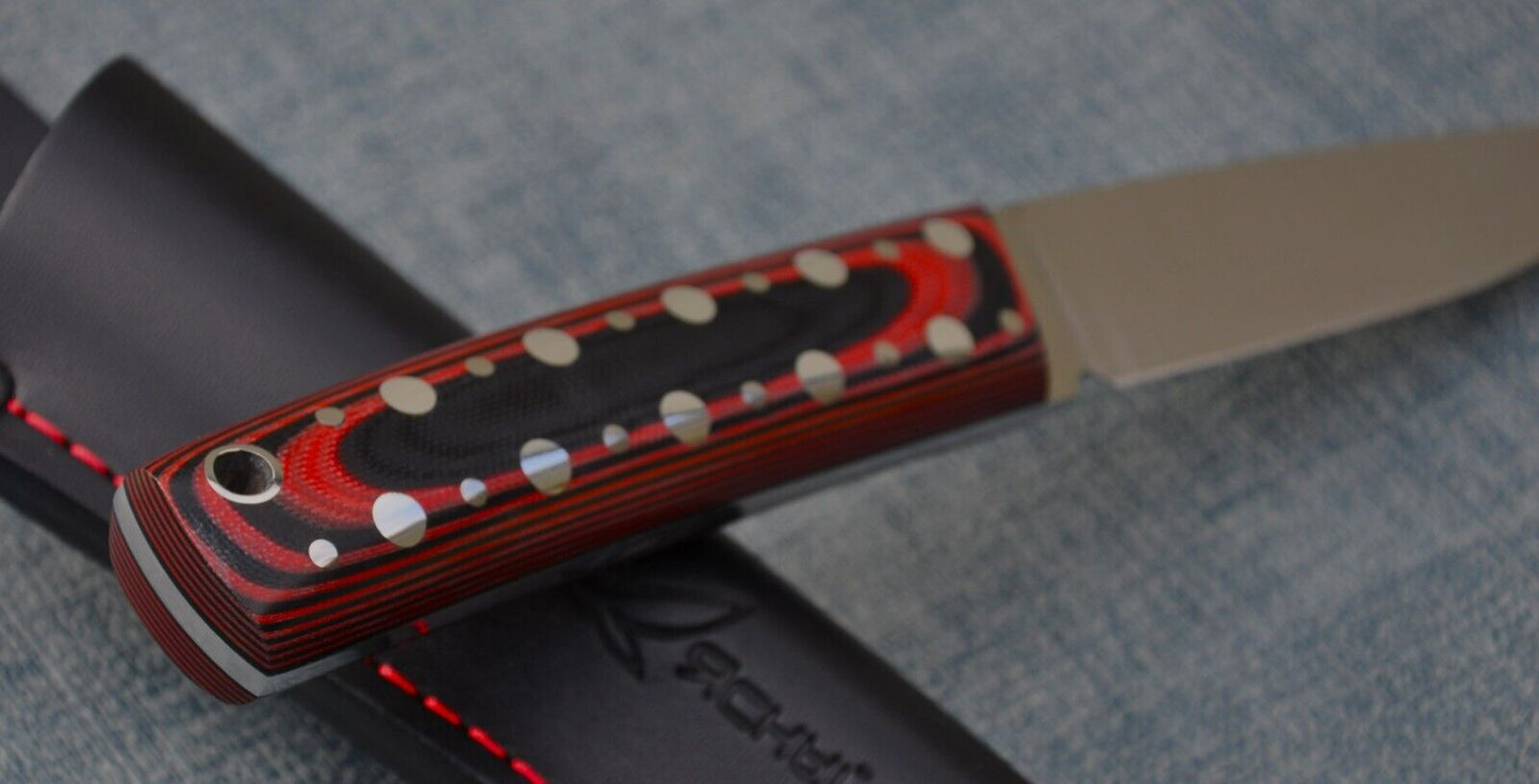 H12MF Full Tang Outdoor Jagdmesser Yasniy Sokol Handarbeit