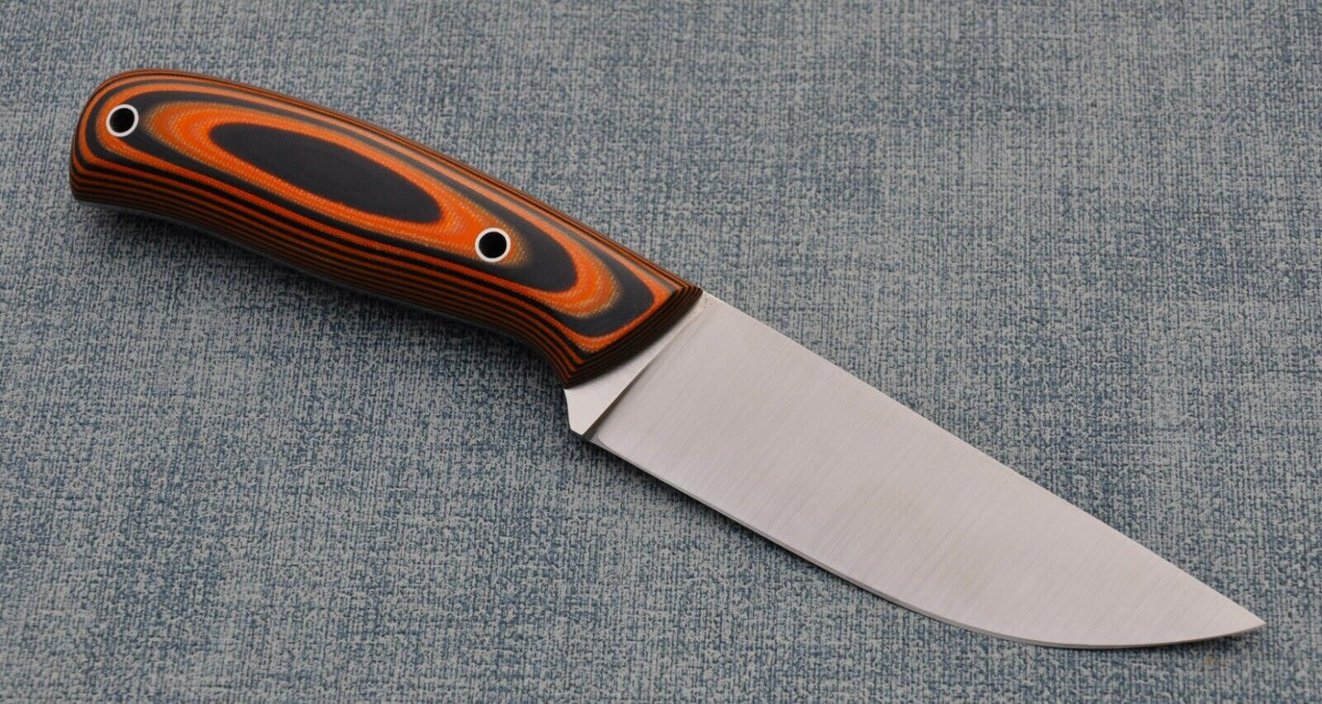 M390 Stahl Full Tang Outdoor Jagdmesser Yasniy Sokol Handarbeit