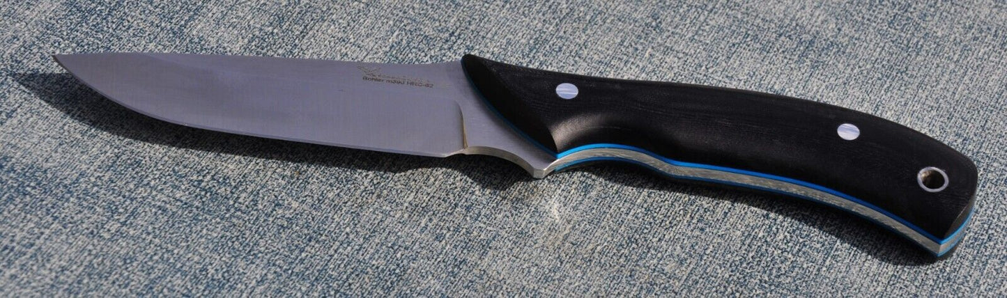 M390 Stahl Full Tang Outdoor Jagdmesser Yasniy Sokol Handarbeit