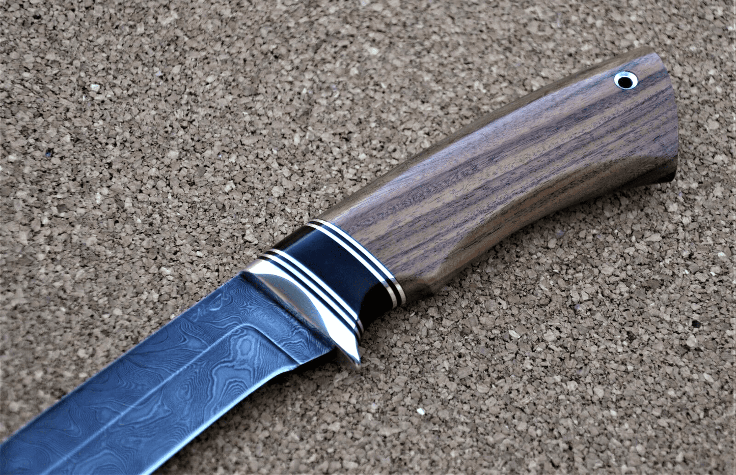 Damaszener Stahl Outdoor Jagd Messer Nazarov Knives Handarbeit HRC62 Кречет