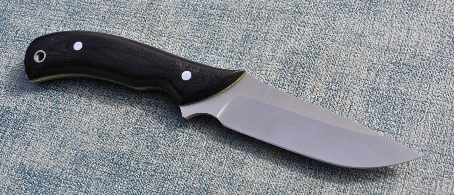 M390 Stahl Full Tang Outdoor Jagdmesser Yasniy Sokol Handarbeit