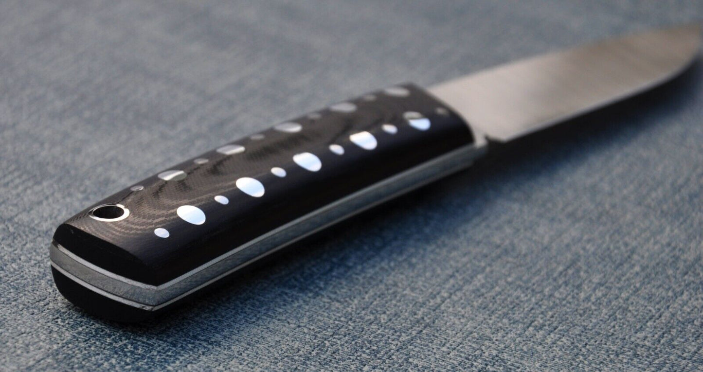 H12MF Full Tang Outdoor Jagdmesser Yasniy Sokol Handarbeit