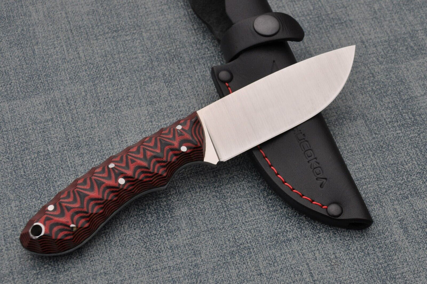 M390 Stahl FullTang Outdoor Jagdmesser Yasniy Sokol Handarbeit
