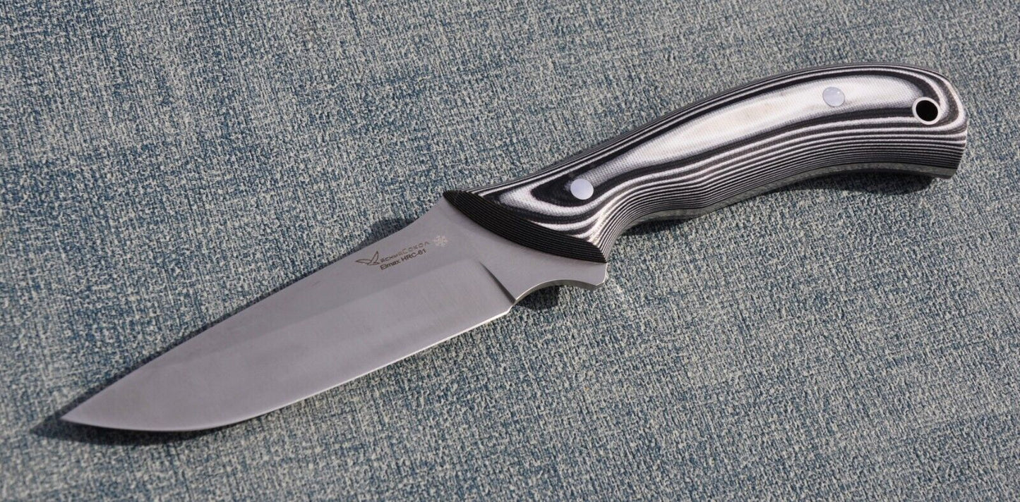 Elmax ROSTFREI Full Tang Jagdmesser Yasniy Sokol Handarbeit