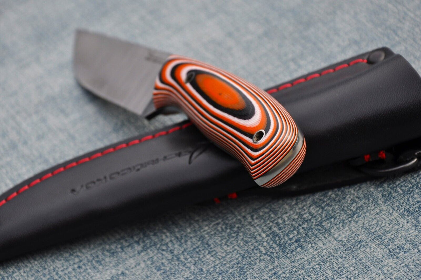 M390 Stahl Full Tang Outdoor Jagdmesser Yasniy Sokol Handarbeit
