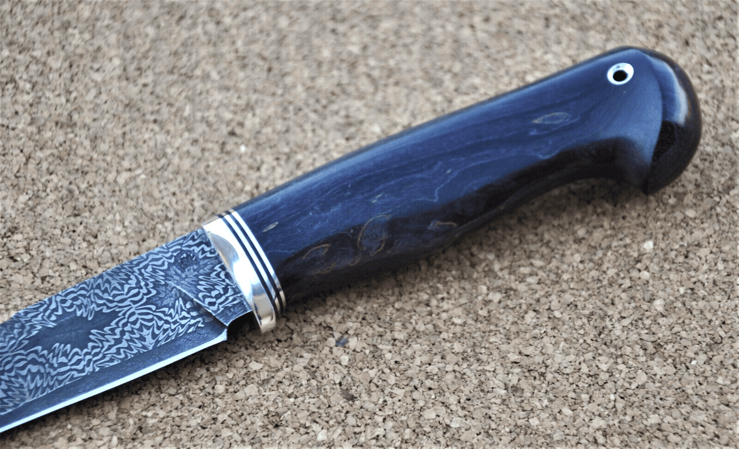Nazarov Knives Russland Mosaik Damast Stahl Outdoor JagdMesser Handarbeit HRC62