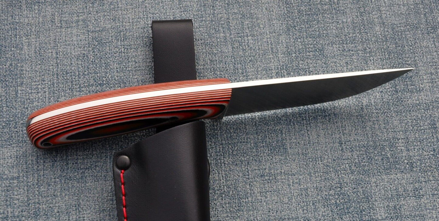M390 Stahl Full Tang Outdoor Jagdmesser Yasniy Sokol Handarbeit