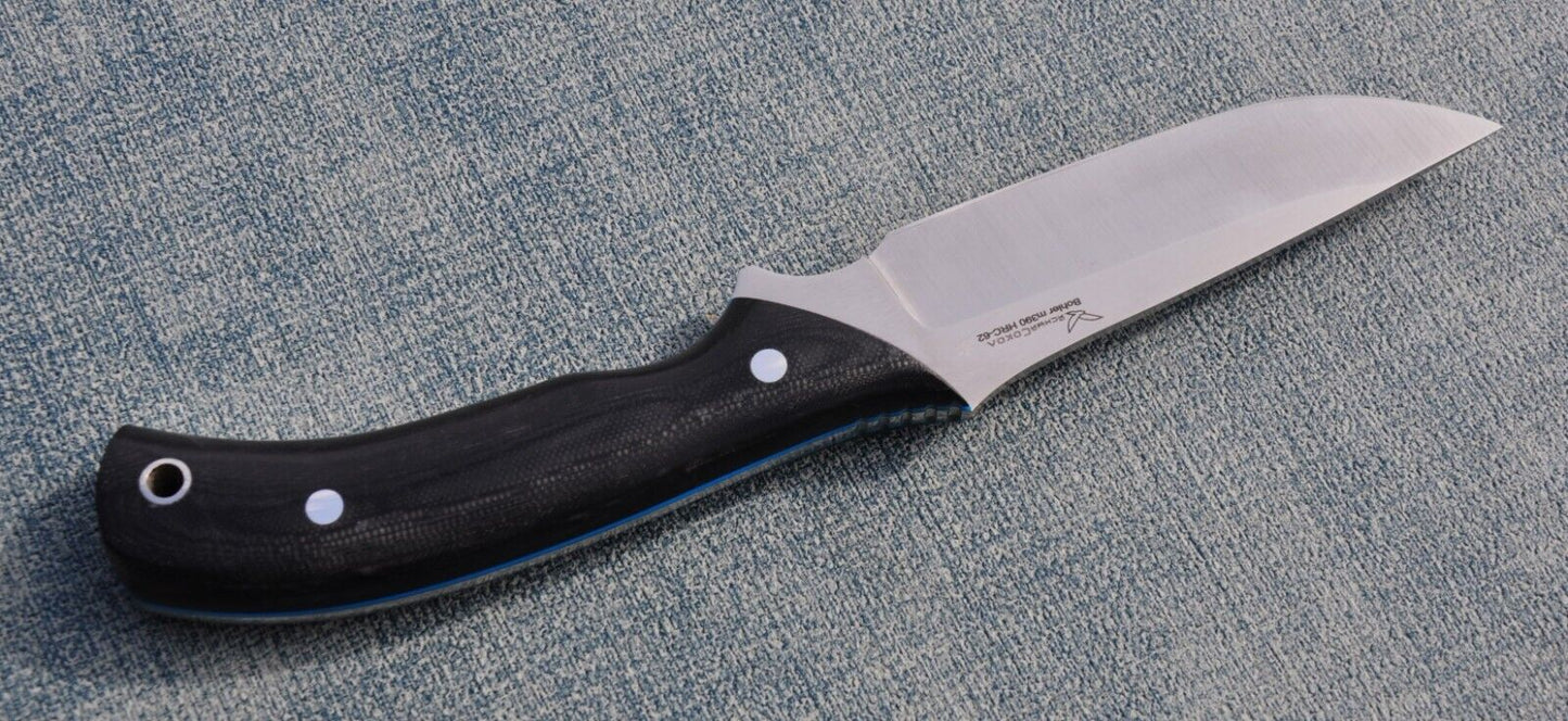 M390 Stahl Full Tang Outdoor Jagdmesser Yasniy Sokol Handarbeit