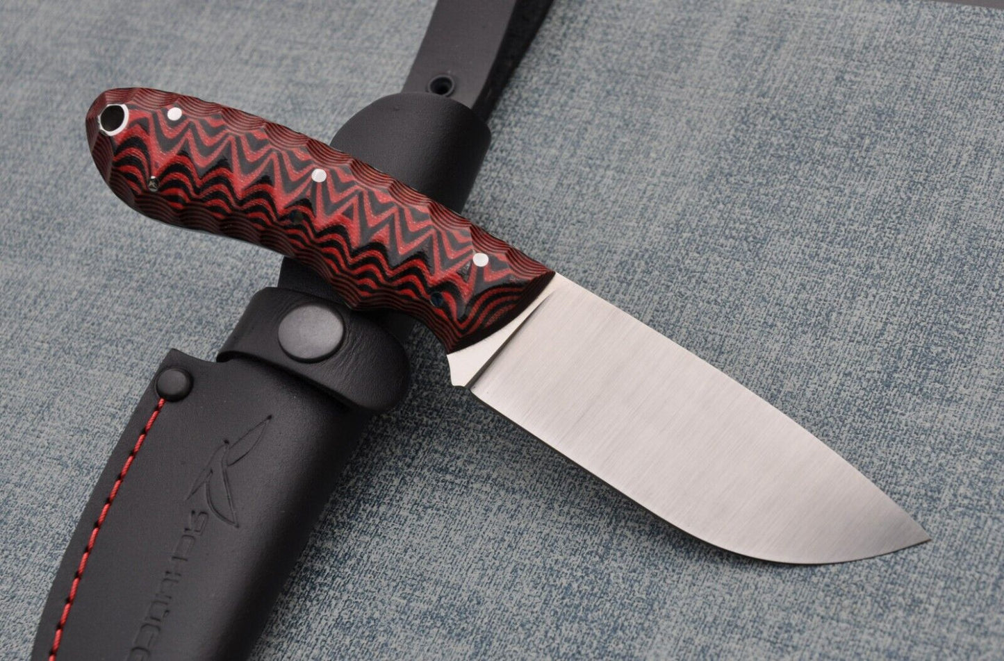 M390 Stahl FullTang Outdoor Jagdmesser Yasniy Sokol Handarbeit