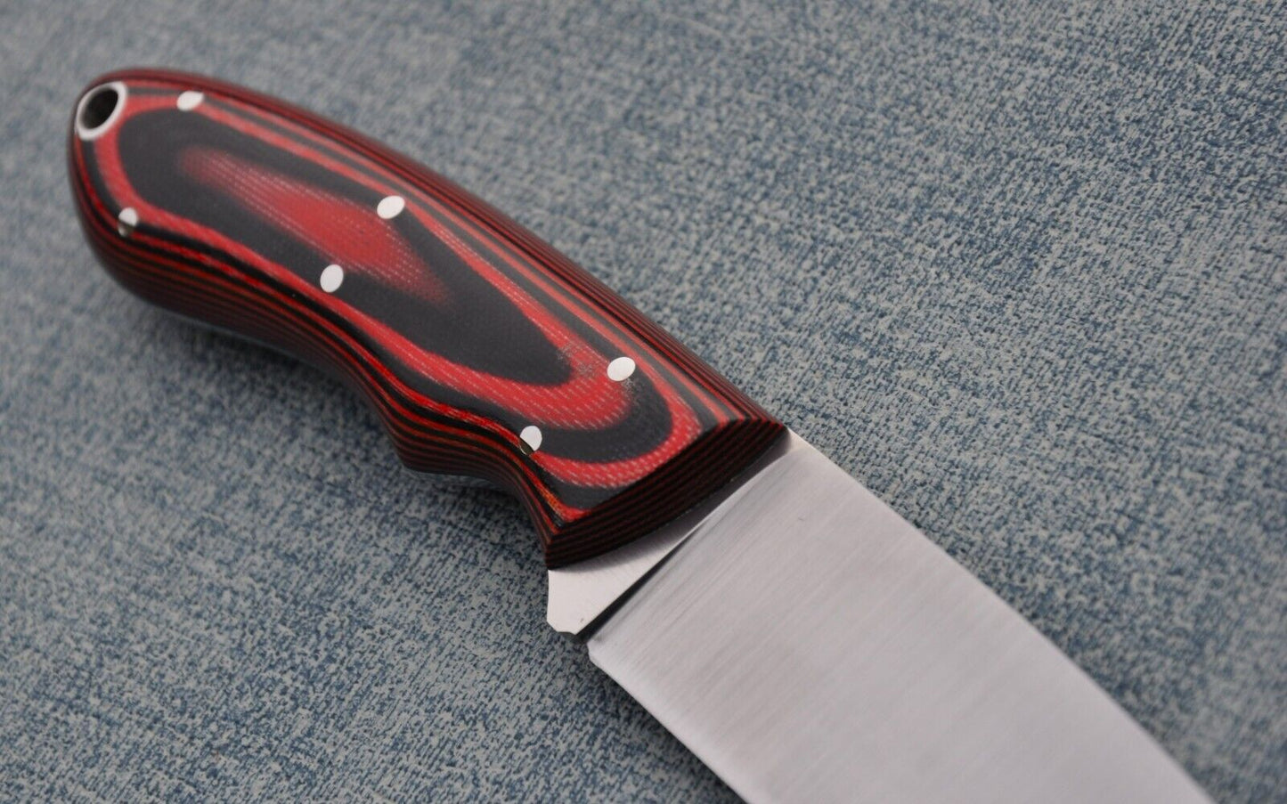 M390 Stahl Full Tang Outdoor Jagdmesser Yasniy Sokol Handarbeit