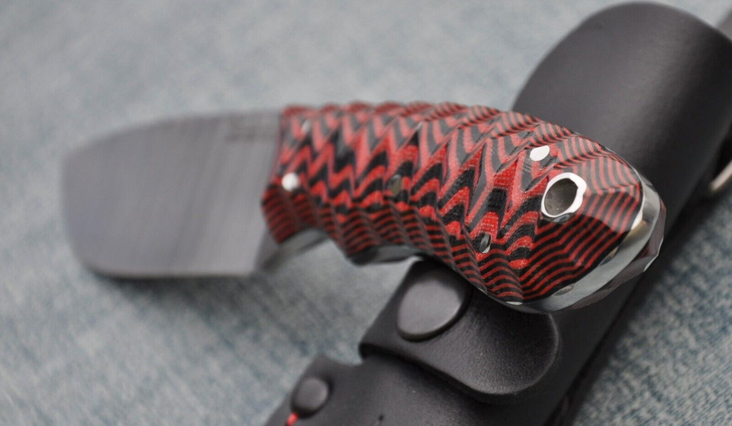 M390 Stahl FullTang Outdoor Jagdmesser Yasniy Sokol Handarbeit