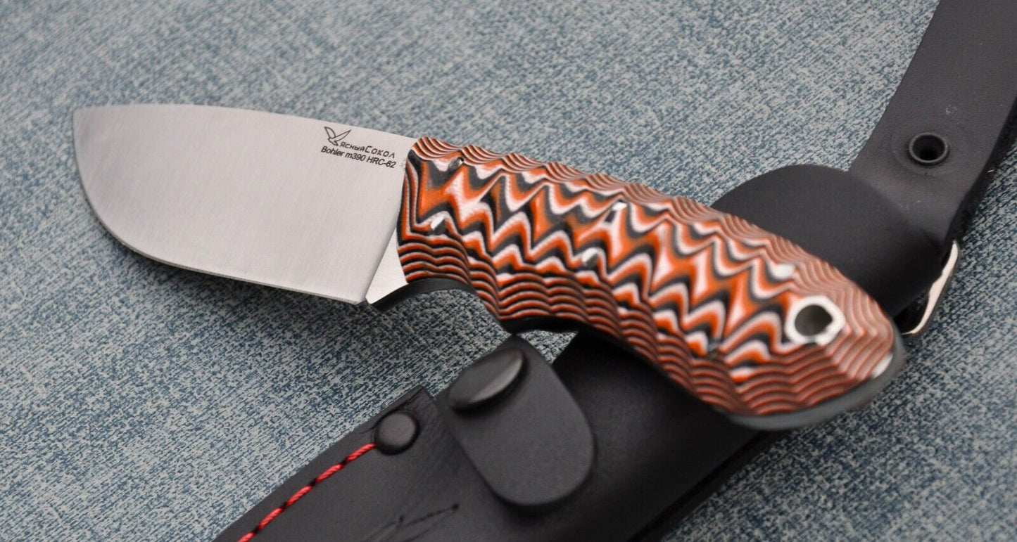 M390 Stahl FullTang Outdoor JagdMesser Yasniy Sokol