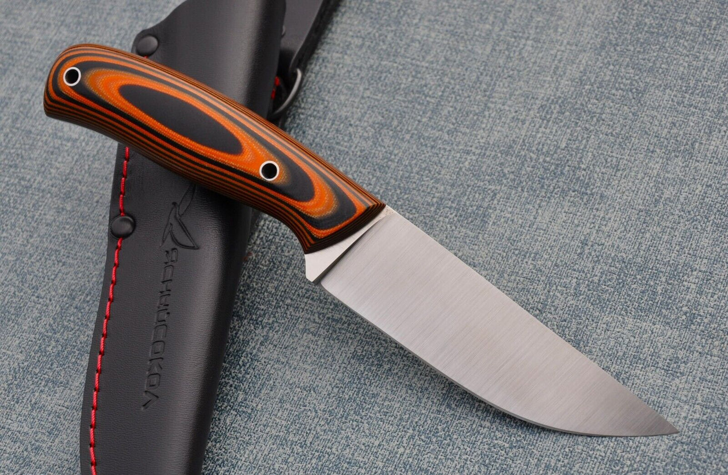 M390 Stahl Full Tang Outdoor Jagdmesser Yasniy Sokol Handarbeit