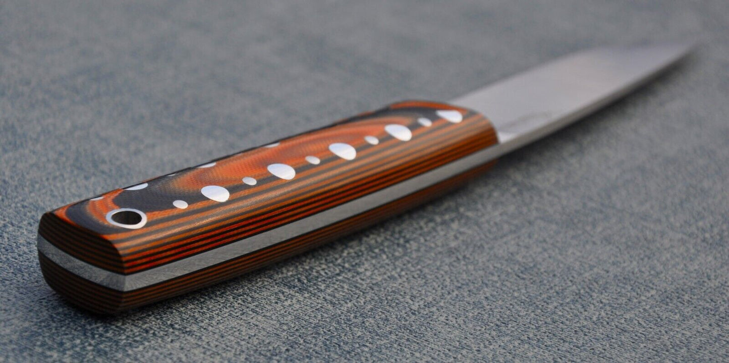 H12MF Full Tang Outdoor Jagdmesser Yasniy Sokol Handarbeit