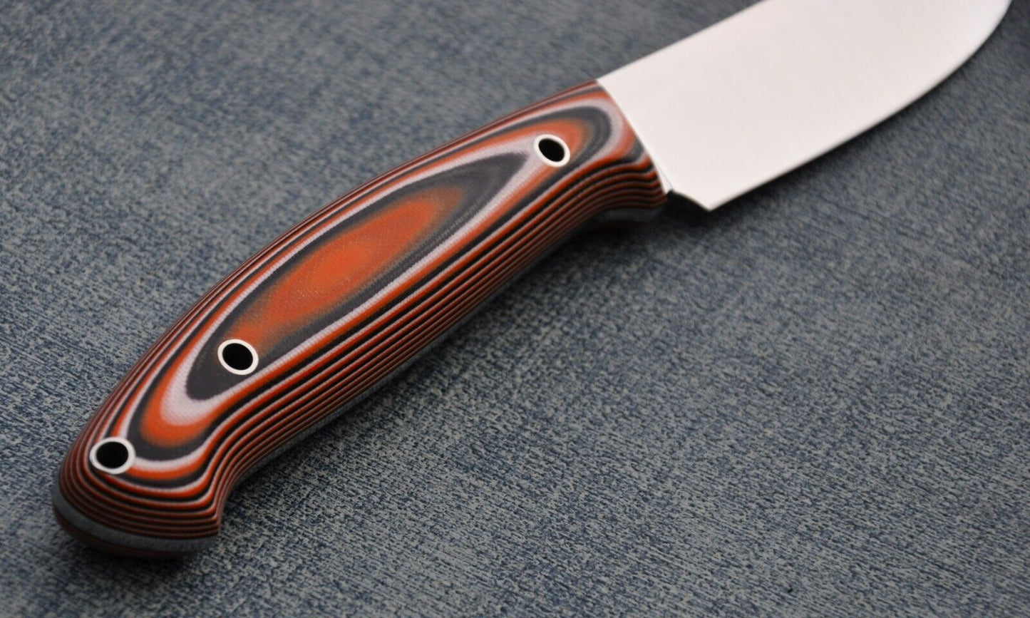 H12MF Full Tang Outdoor JagdMesser Yasniy Sokol Handarbeit HRC61 Лесник