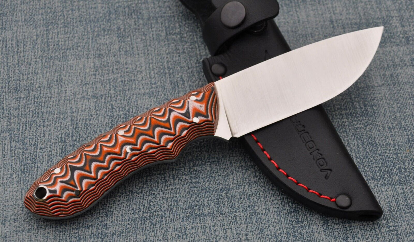 M390 Stahl FullTang Outdoor JagdMesser Yasniy Sokol
