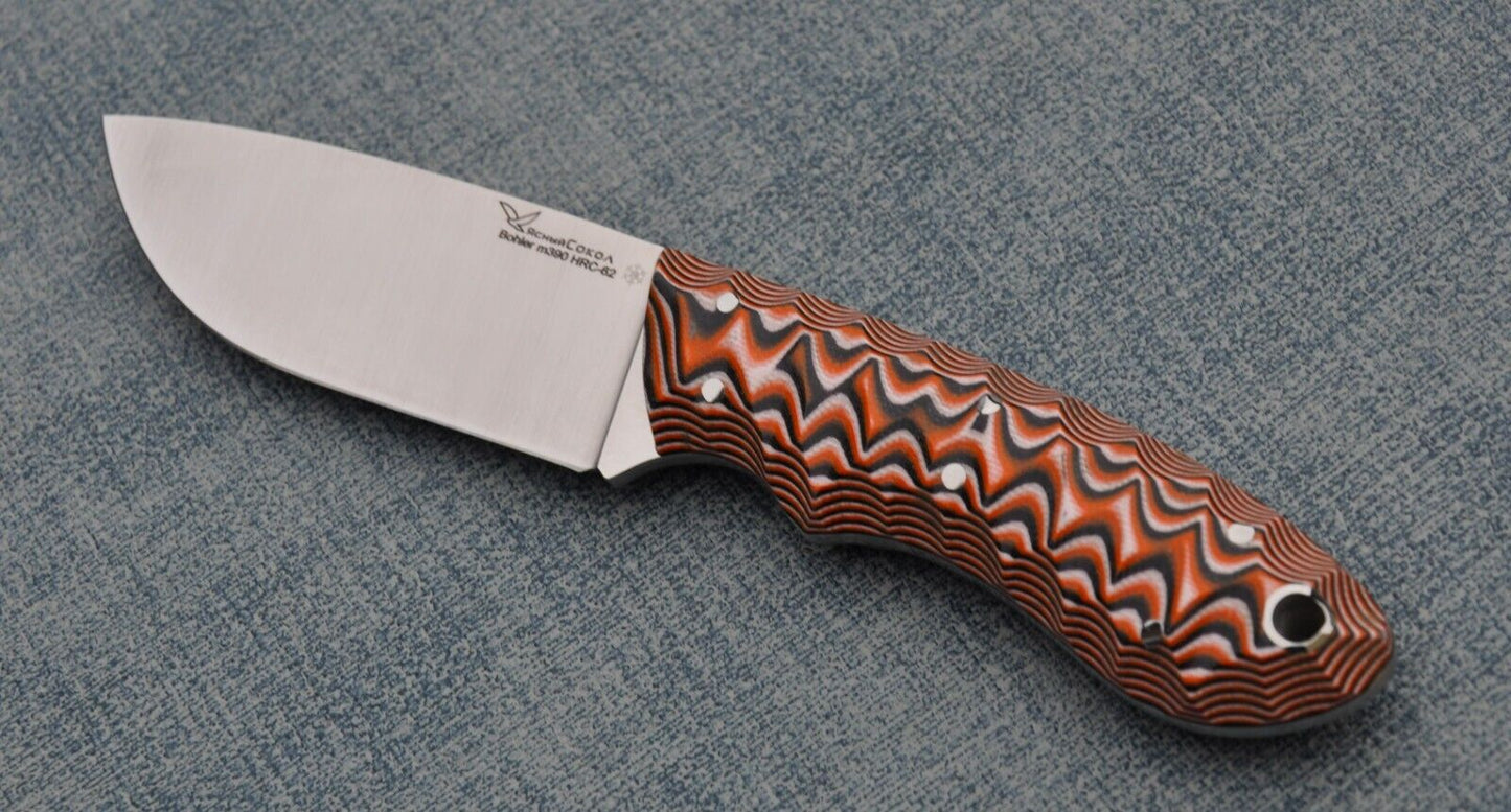 M390 Stahl FullTang Outdoor JagdMesser Yasniy Sokol