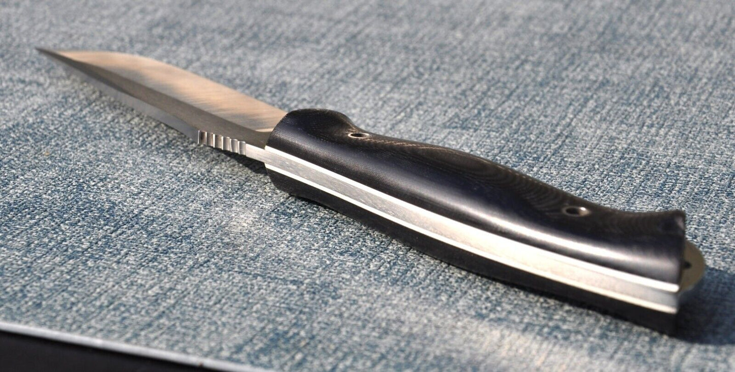 H12MF Full Tang Outdoor Jagdmesser Yasniy Sokol Handarbeit