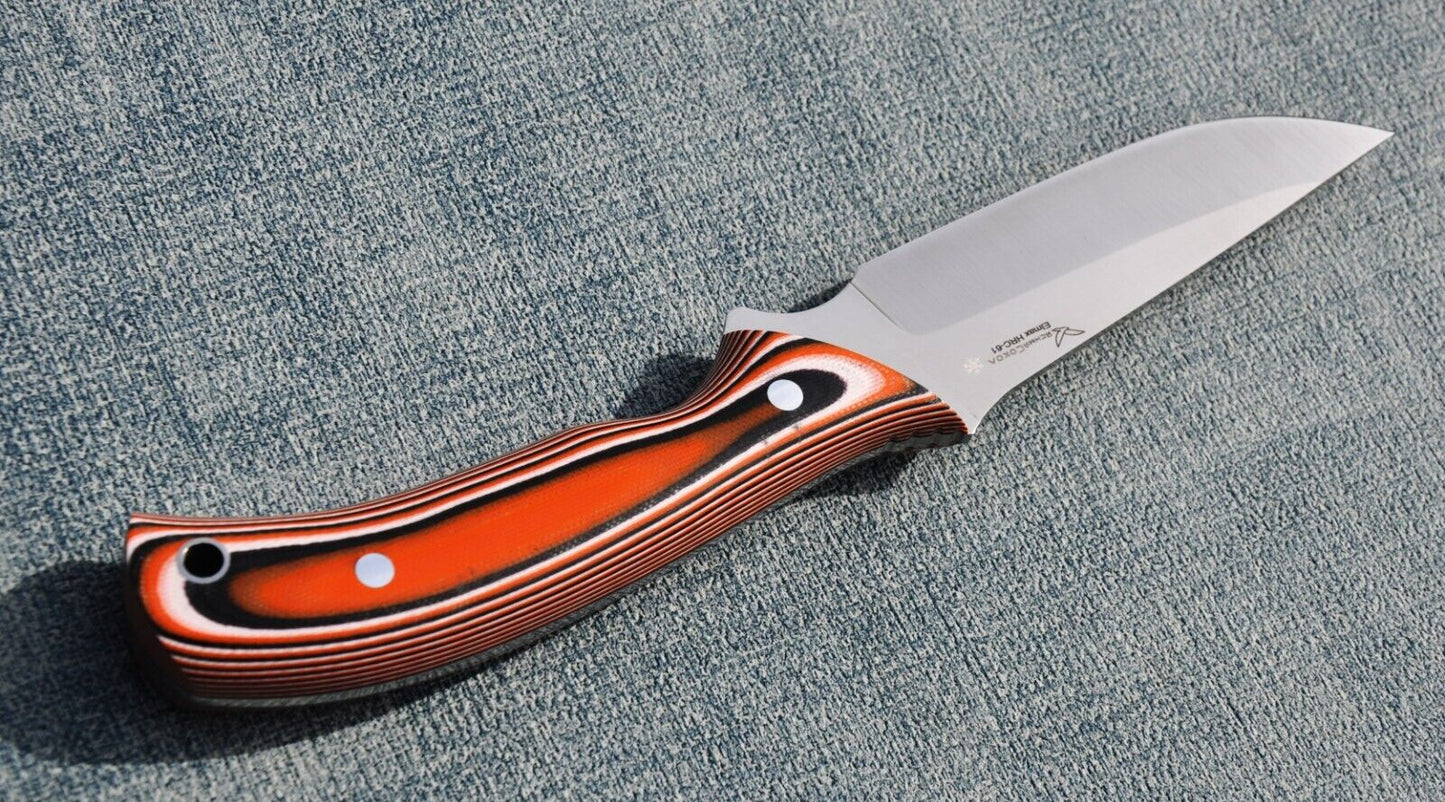 Elmax ROSTFREI Full Tang Jagdmesser Yasniy Sokol Handarbeit