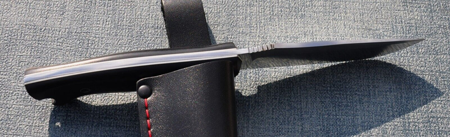 H12MF Full Tang Outdoor Jagdmesser Yasniy Sokol Handarbeit