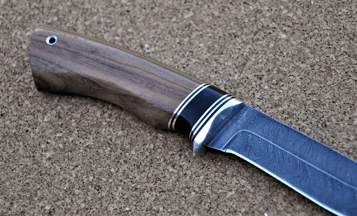 Damaszener Stahl Outdoor Jagd Messer Nazarov Knives Handarbeit HRC62 Кречет