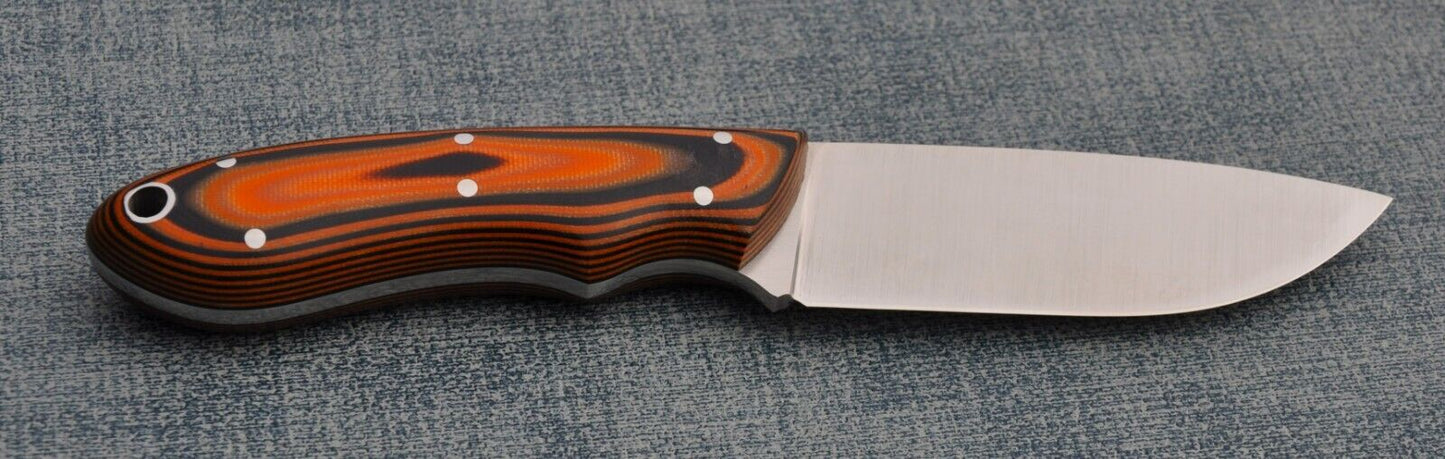 M390 Stahl Full Tang Outdoor Jagdmesser Yasniy Sokol Handarbeit