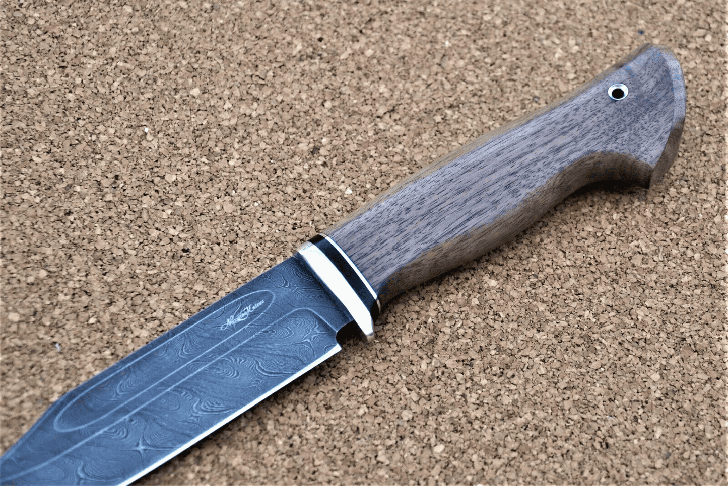 Damaszener Stahl Outdoor Jagd Damast Messer Nazarov Knives Handarbeit HRC62
