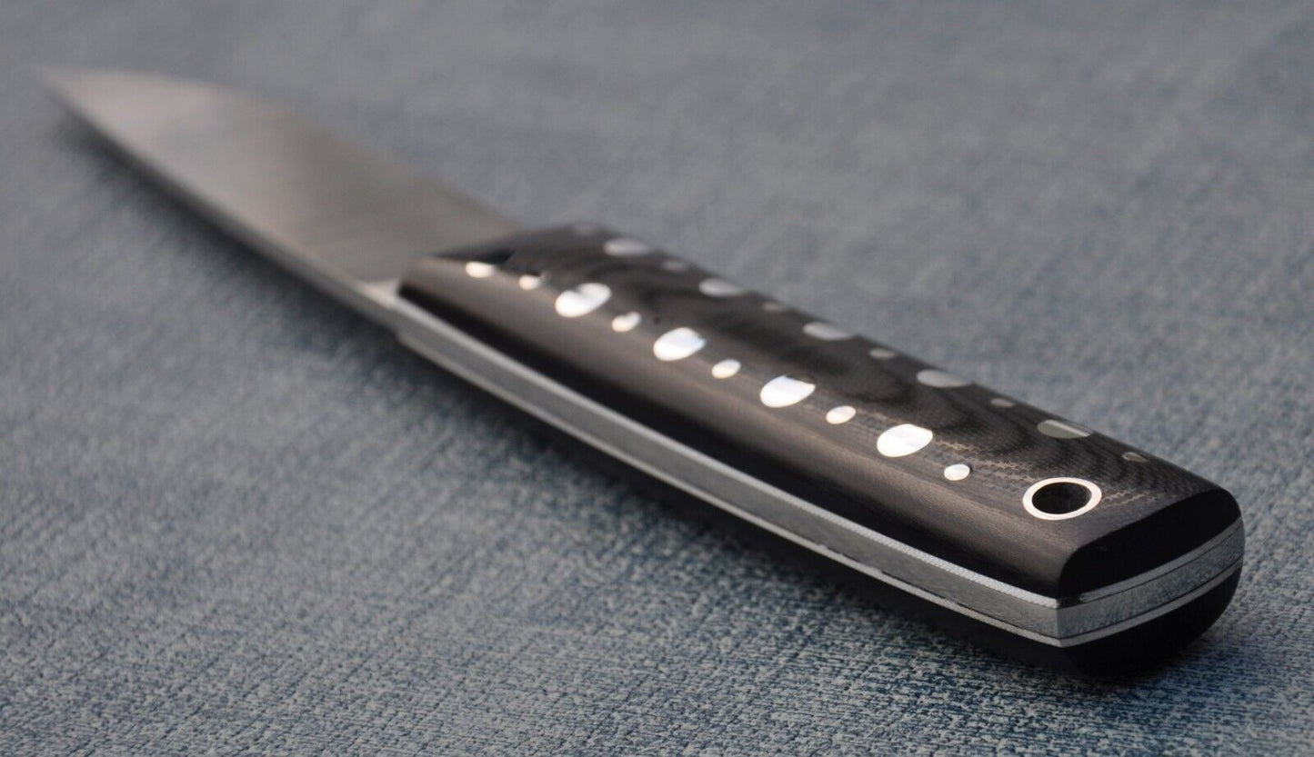H12MF Full Tang Outdoor Jagdmesser Yasniy Sokol Handarbeit