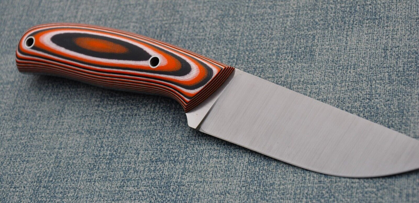 M390 Stahl Full Tang Outdoor Jagdmesser Yasniy Sokol Handarbeit