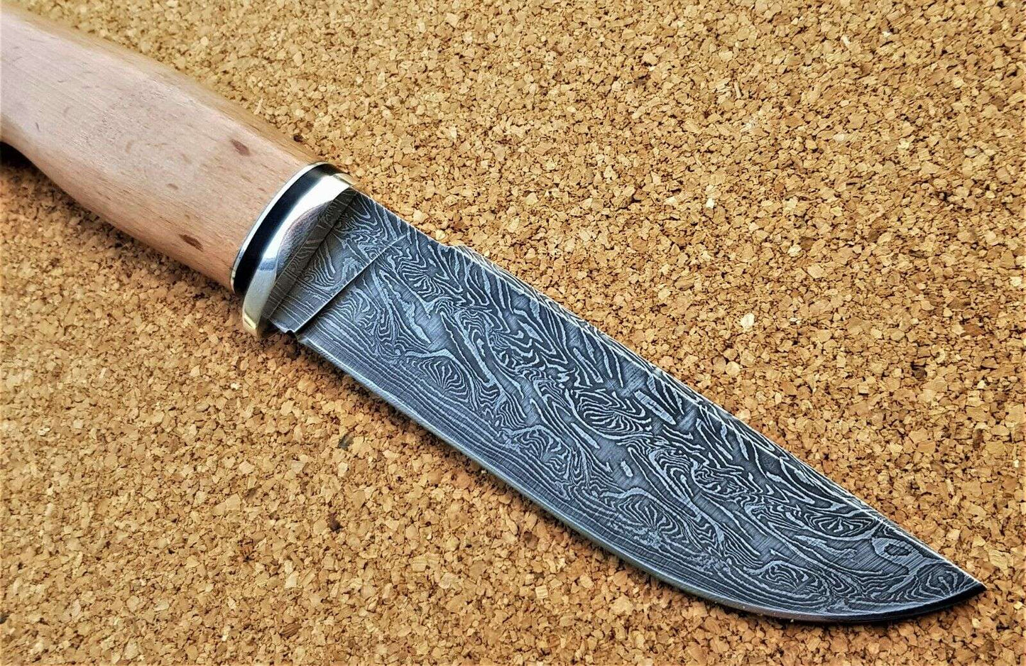 Mosaik Damast Stahl Outdoor Jagd Messer Nazarov Knives Handarbeit HRC62