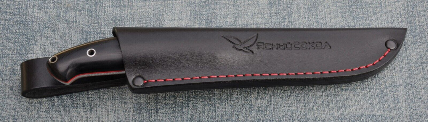H12MF Full Tang Outdoor Jagd Messer Yasniy Sokol Handarbeit HRC 61 Лесник