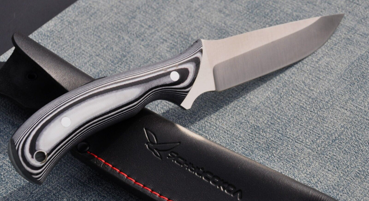 Elmax ROSTFREI Full Tang Jagdmesser Yasniy Sokol Handarbeit