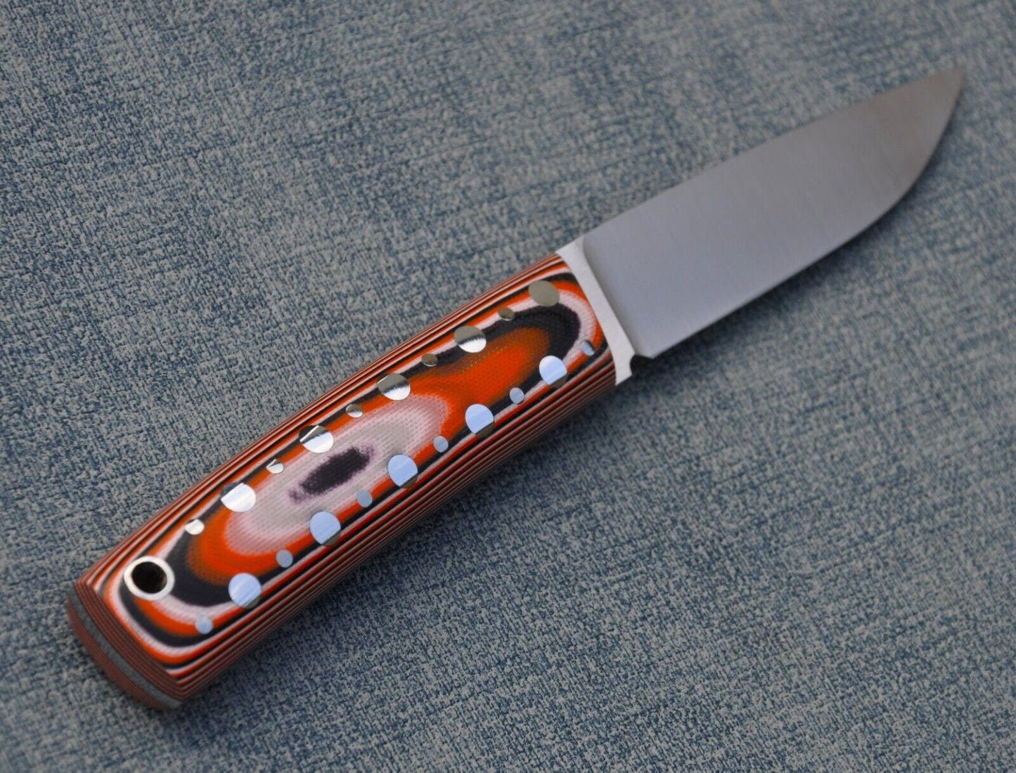 H12MF Full Tang Outdoor Jagdmesser Yasniy Sokol Handarbeit