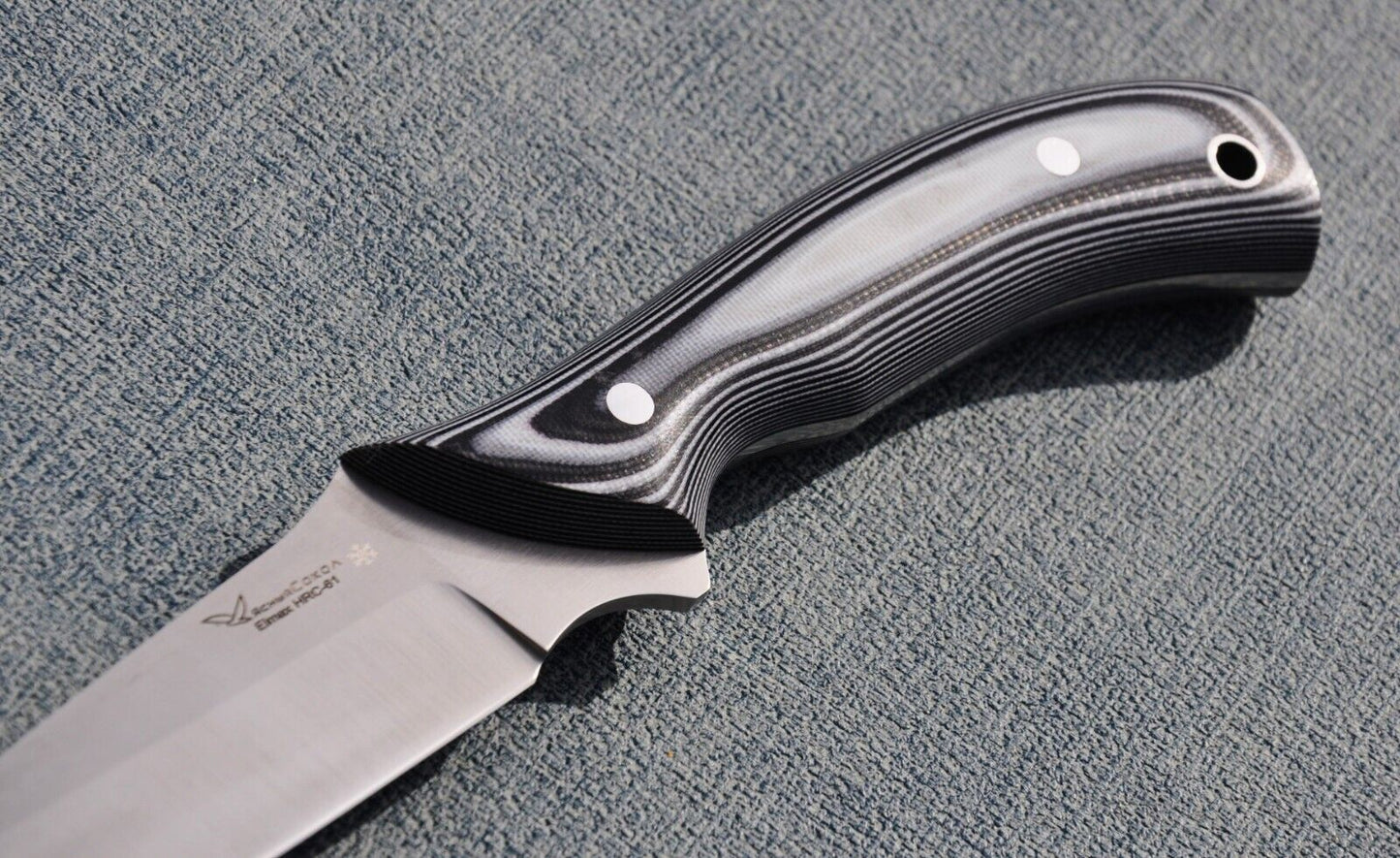 Elmax ROSTFREI Full Tang Jagdmesser Yasniy Sokol Handarbeit