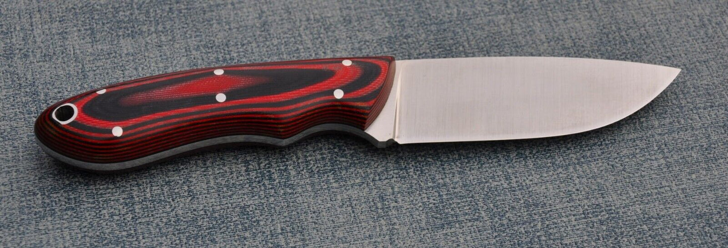 M390 Stahl Full Tang Outdoor Jagdmesser Yasniy Sokol Handarbeit