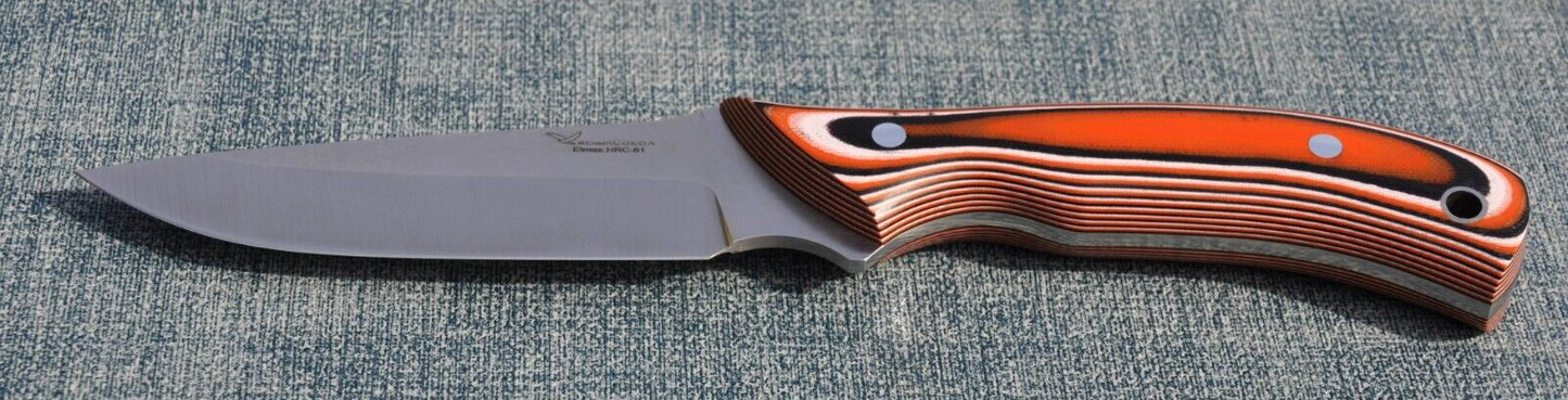 Elmax ROSTFREI Full Tang Jagdmesser Yasniy Sokol Handarbeit