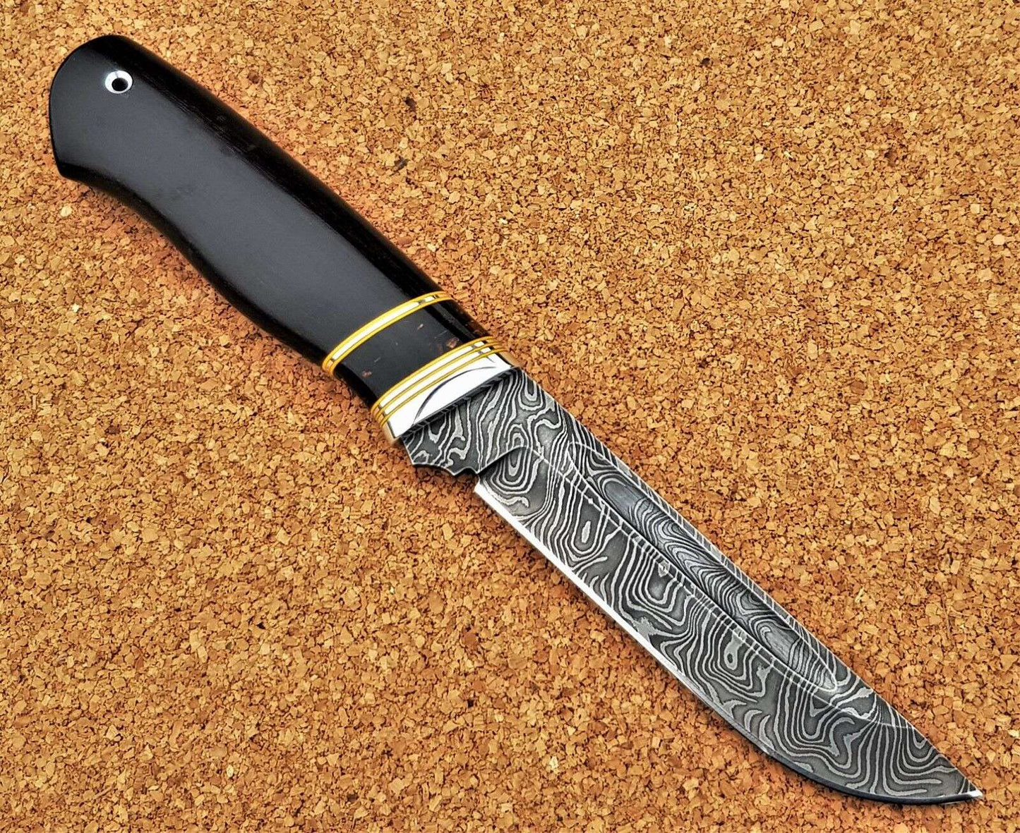 Damast Outdoor Jagd Messer Nazarov Knives Russland Handarbeit HRC 62 Боец