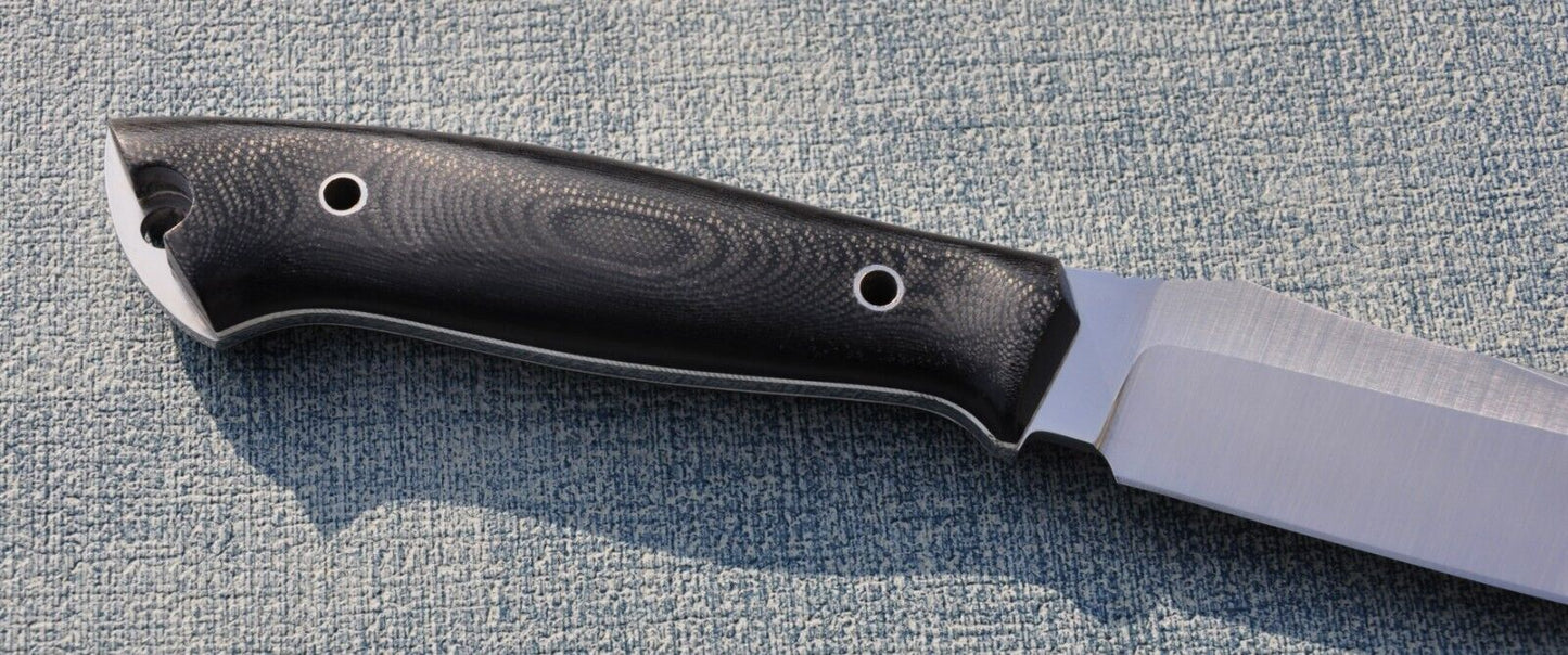 H12MF Full Tang Outdoor Jagdmesser Yasniy Sokol Handarbeit