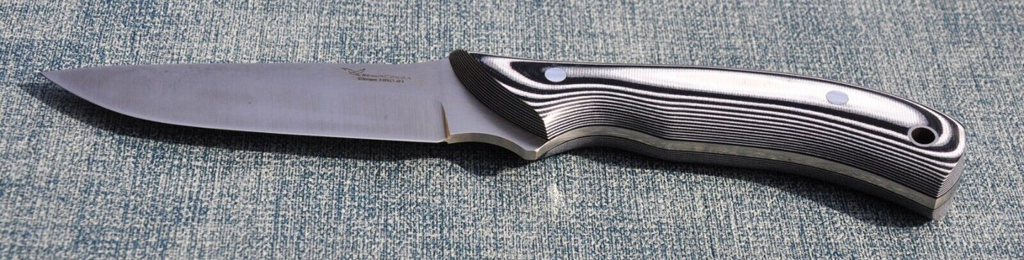 Elmax ROSTFREI Full Tang Jagdmesser Yasniy Sokol Handarbeit