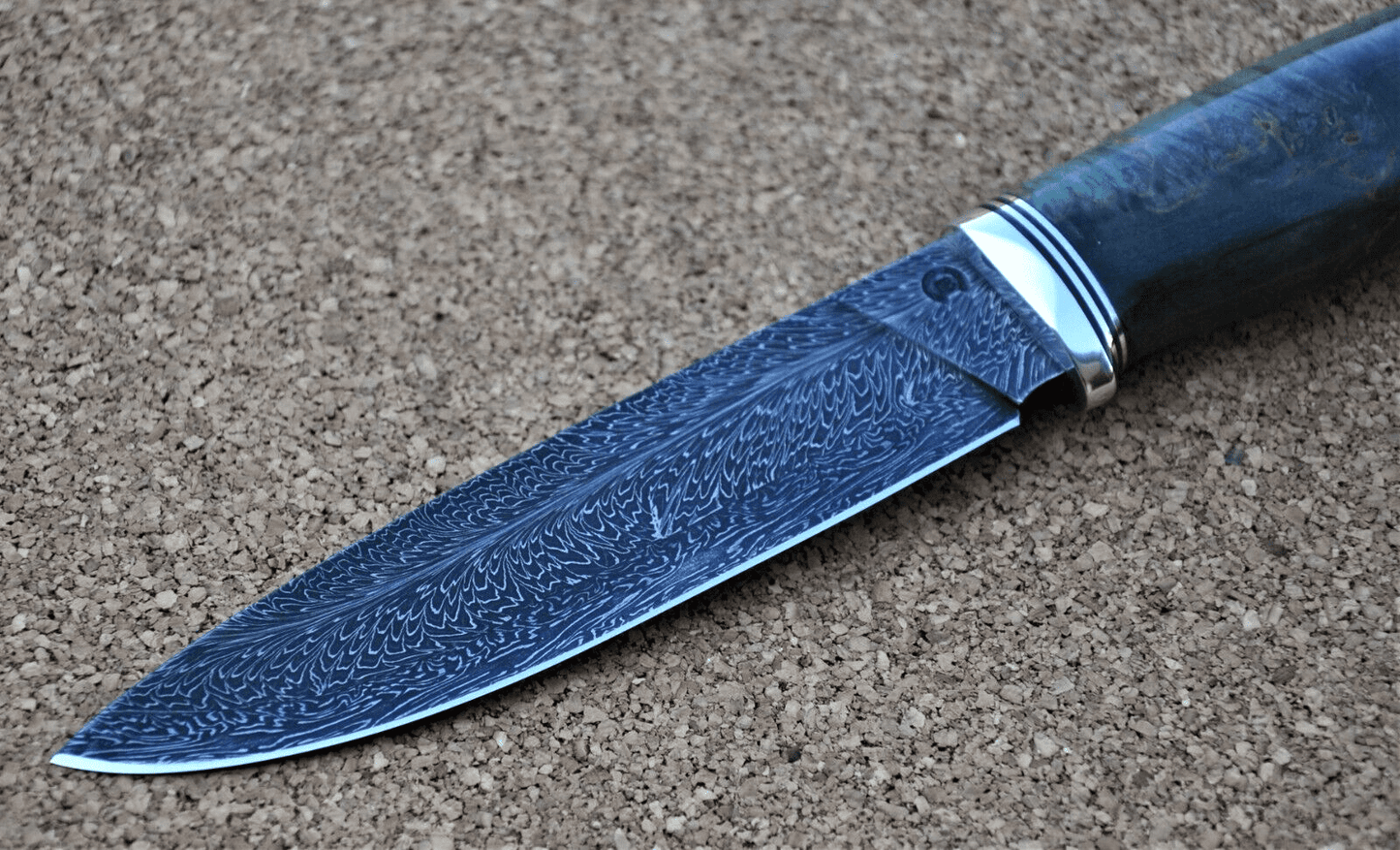 Nazarov Knives Russland Mosaik Damast Stahl Outdoor JagdMesser Handarbeit HRC62