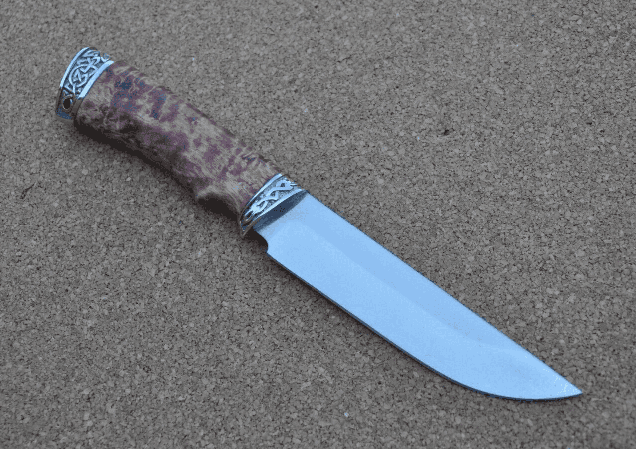 S390 Stahl ROSTFREI Outdoor Messer Nazarov Knives Handarbeit HRC70 Овод