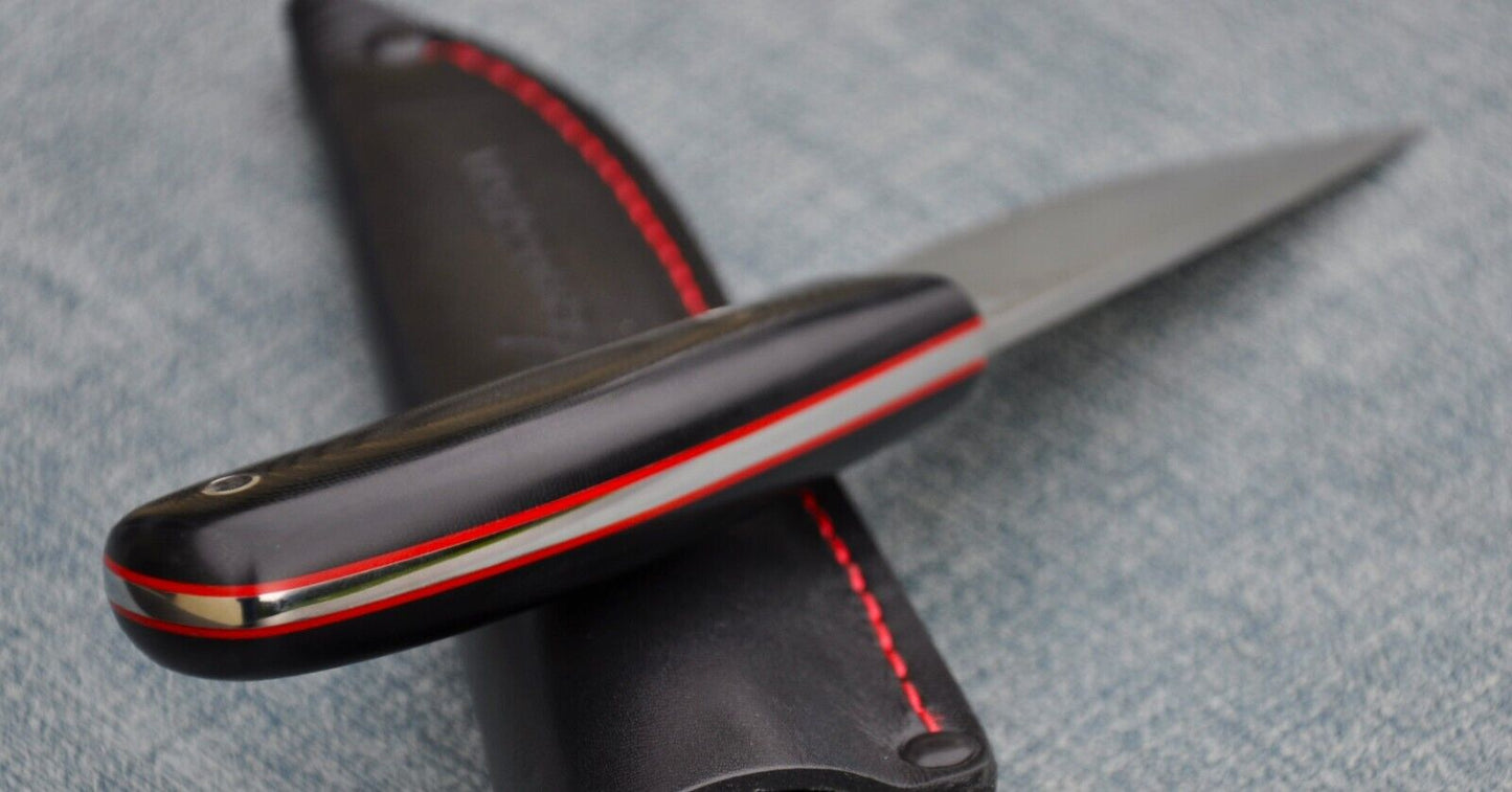 H12MF Full Tang Outdoor JagdMesser Yasniy Sokol Handarbeit HRC 61 Сокол