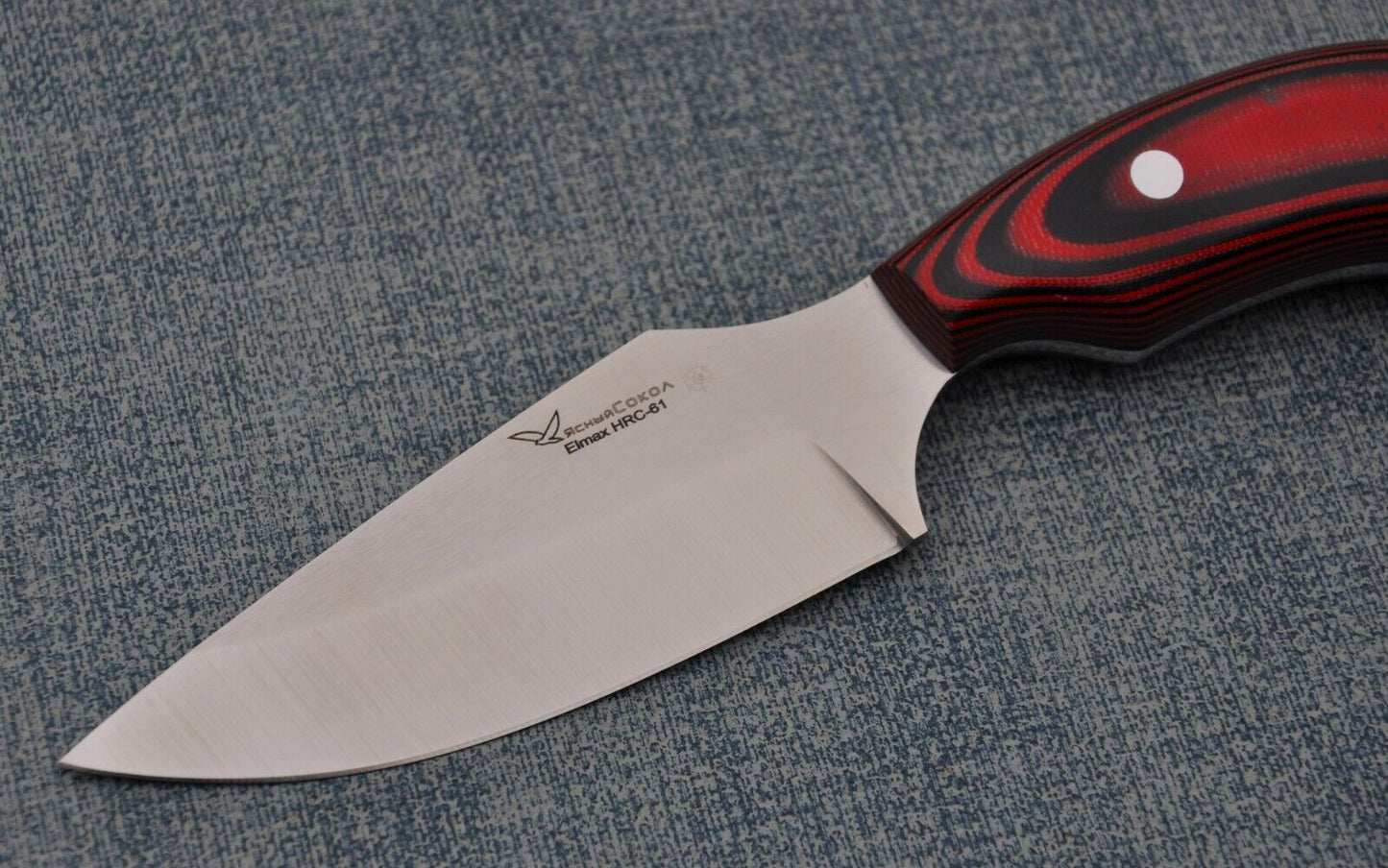 Elmax ROSTFREI Full Tang Jagdmesser Yasniy Sokol Handarbeit
