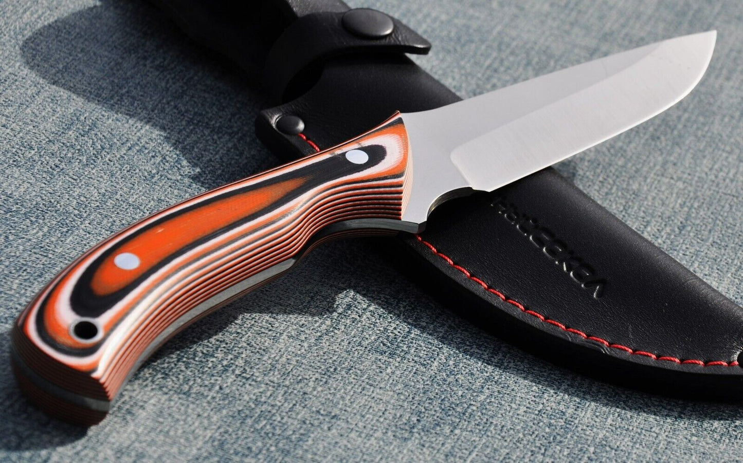 Elmax ROSTFREI Full Tang Jagdmesser Yasniy Sokol Handarbeit