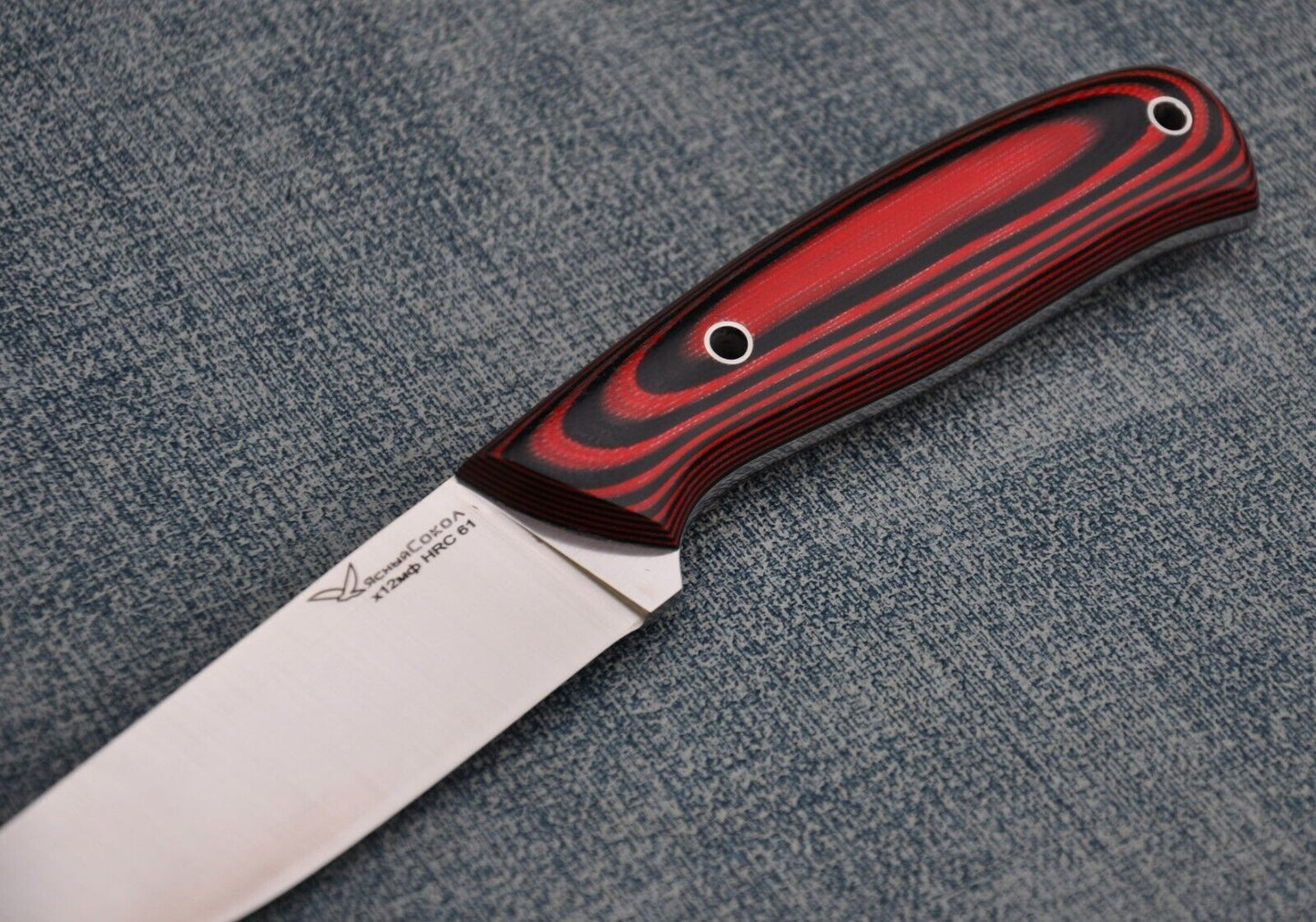 H12MF Full Tang Outdoor Jagd Messer Yasniy Sokol Handarbeit HRC 61 Сокол