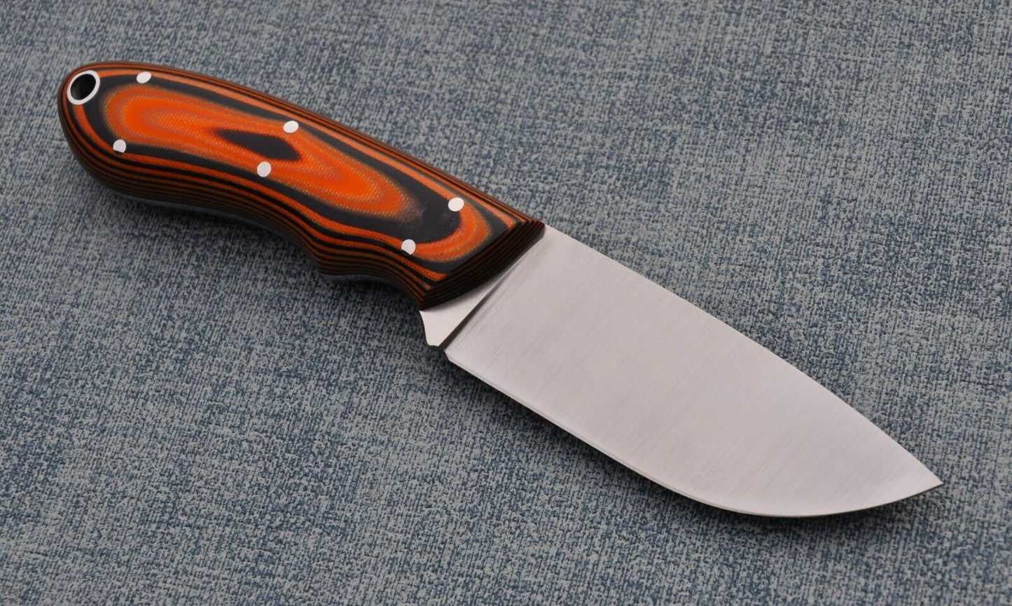 M390 Stahl Full Tang Outdoor Jagdmesser Yasniy Sokol Handarbeit