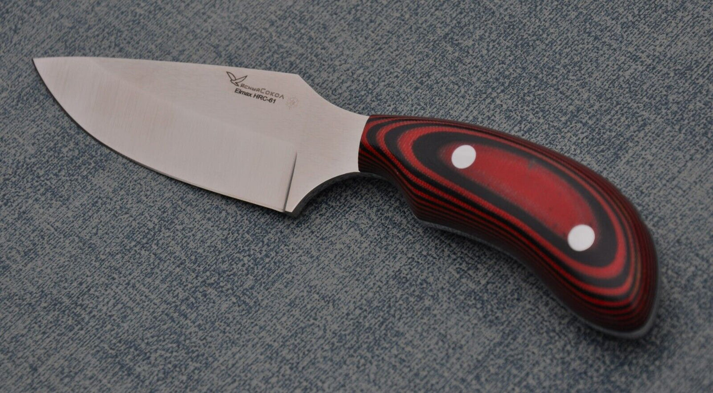 Elmax ROSTFREI Full Tang Jagdmesser Yasniy Sokol Handarbeit