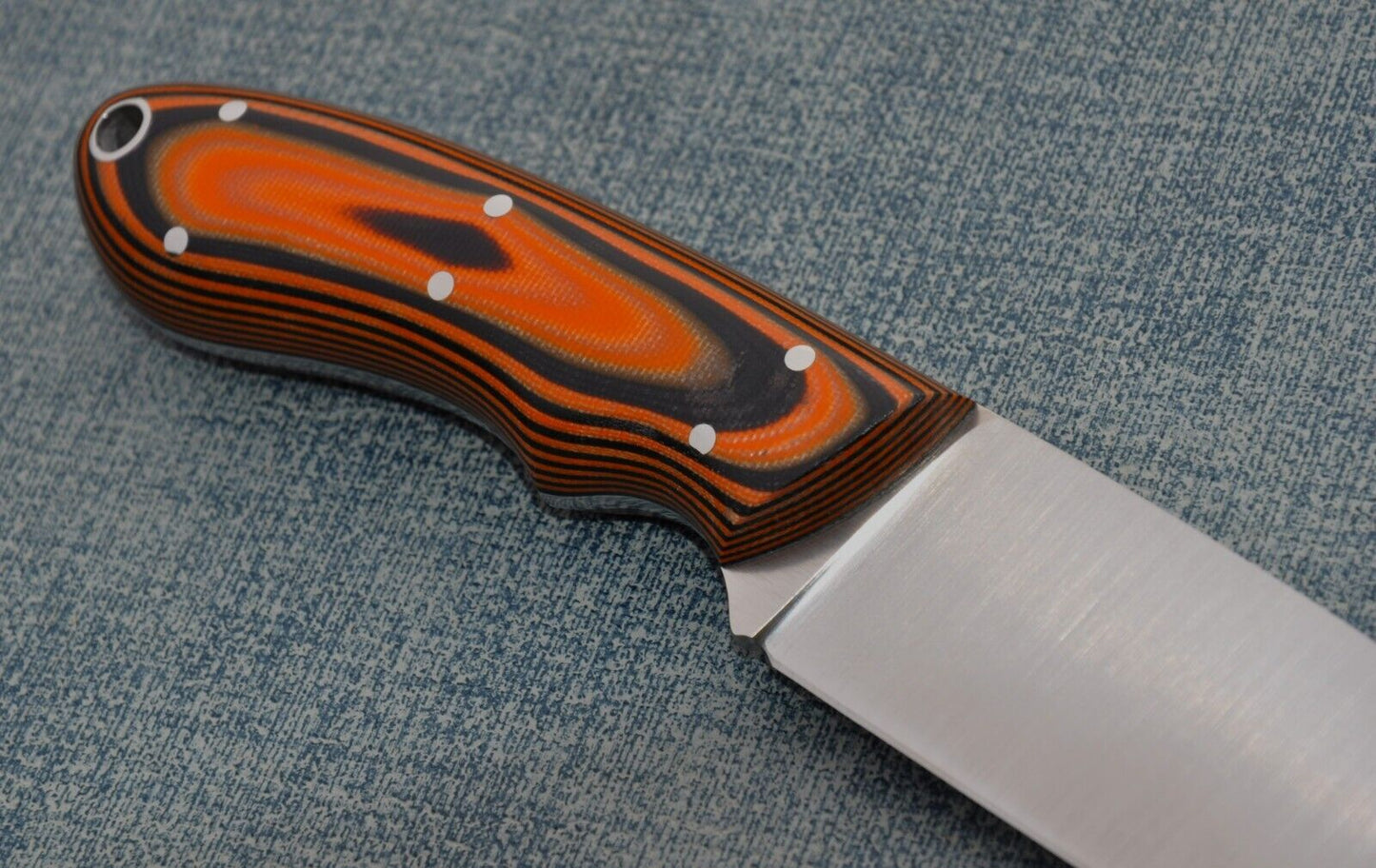 M390 Stahl Full Tang Outdoor Jagdmesser Yasniy Sokol Handarbeit