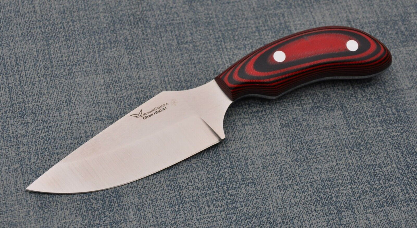 Elmax ROSTFREI Full Tang Jagdmesser Yasniy Sokol Handarbeit